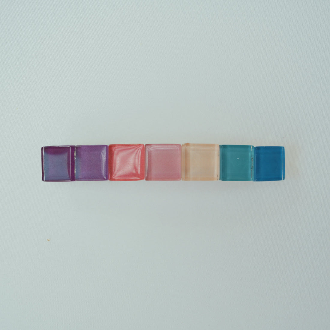 One-of-a-Kind Mosaic Barrettes - Large