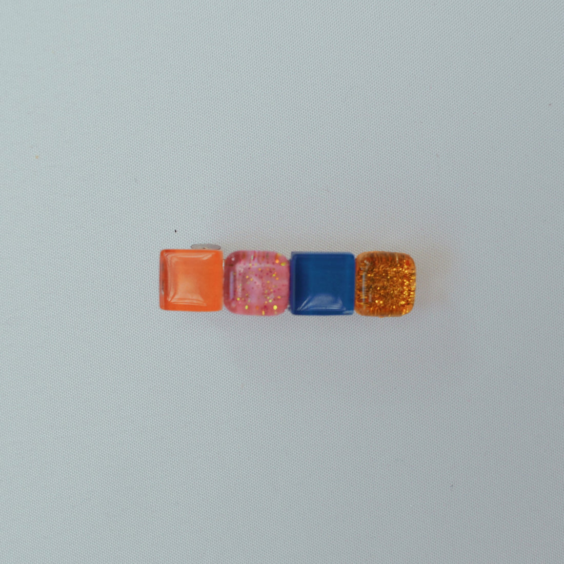 One-of-a-Kind Mosaic Barrettes - Small