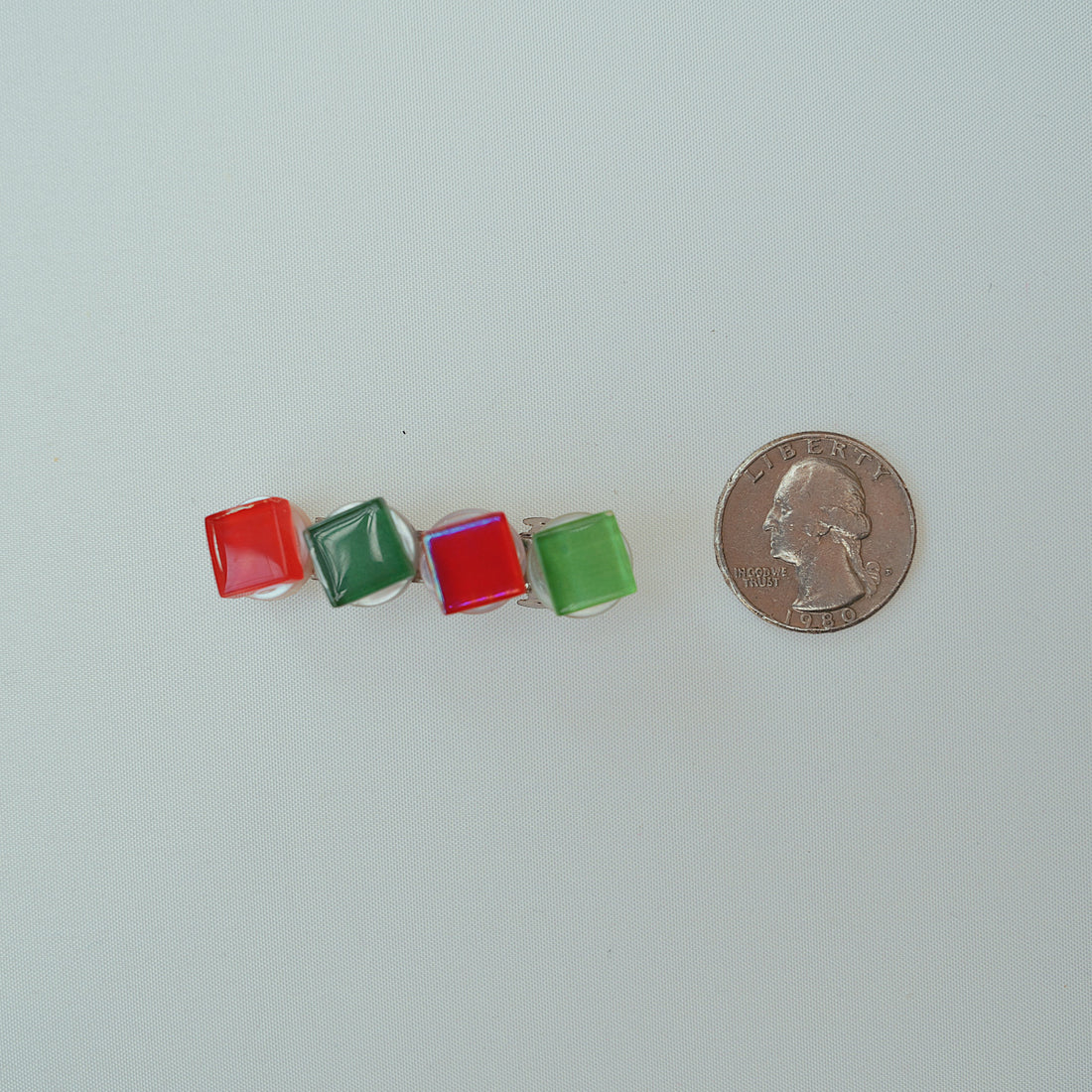 One-of-a-Kind Mosaic Barrettes - Small