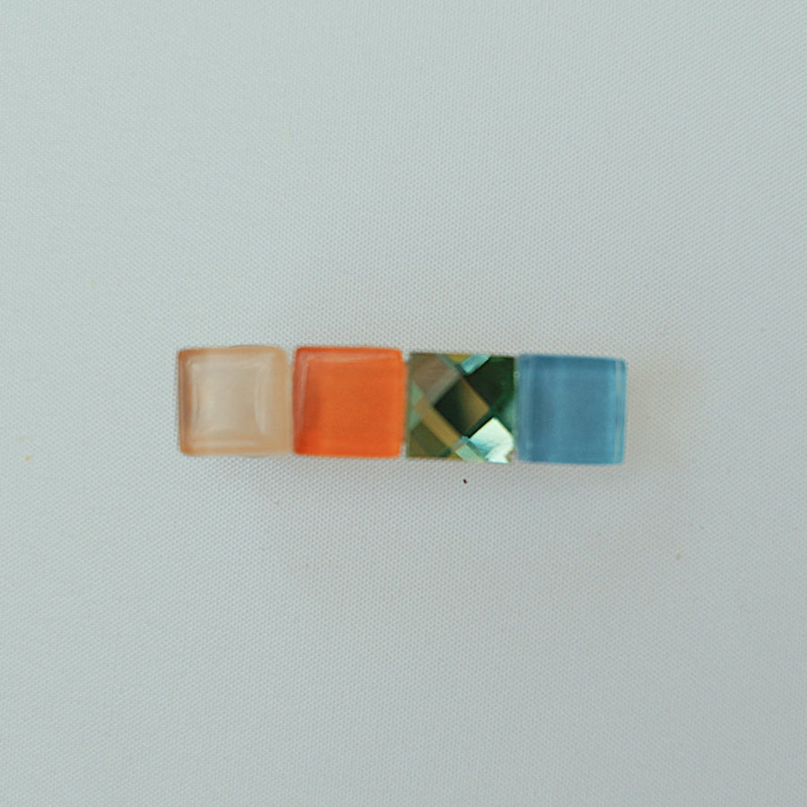 One-of-a-Kind Mosaic Barrettes - Small