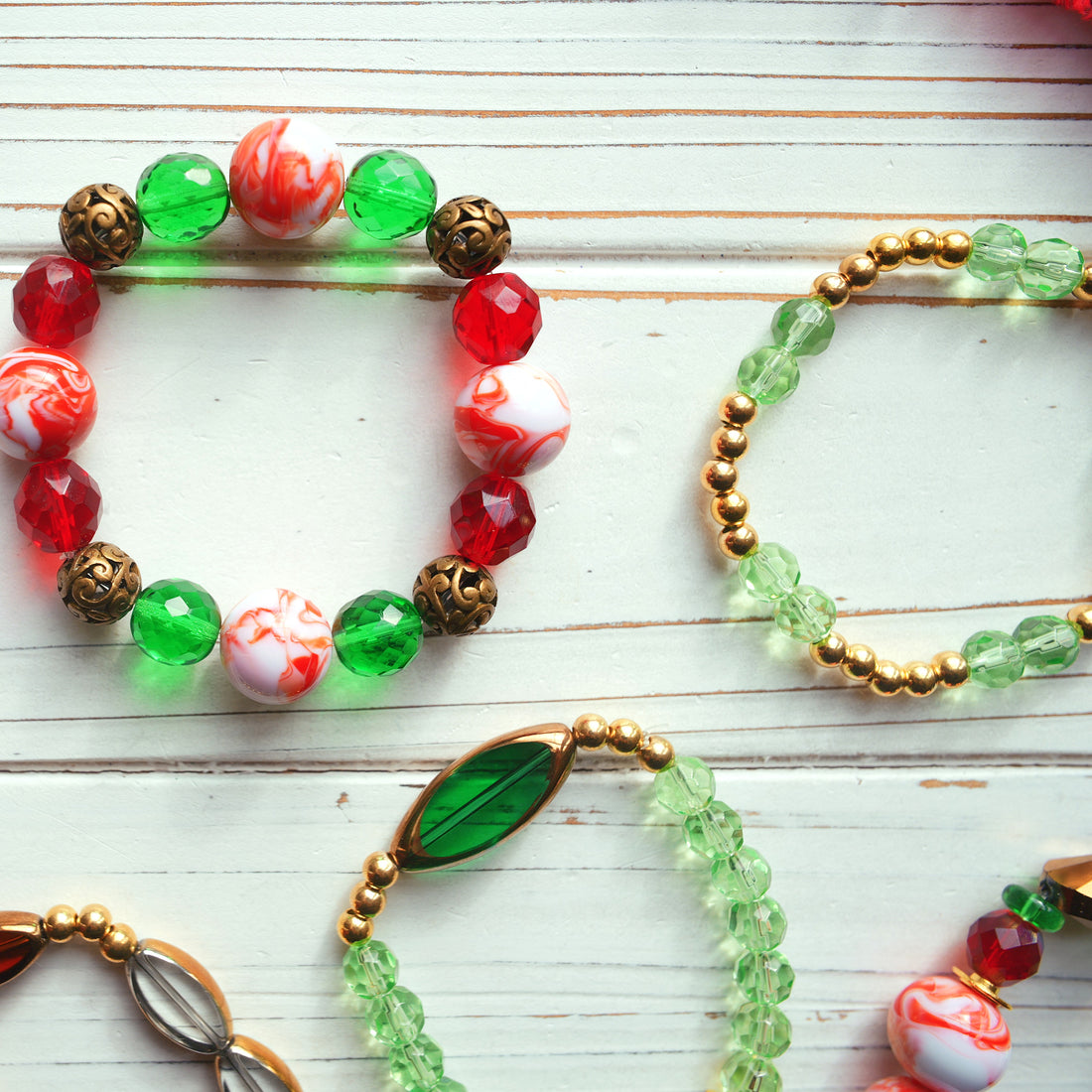 Holiday Stretch Bracelet Set