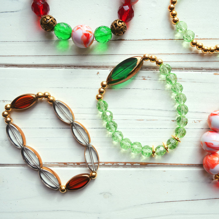 Holiday Stretch Bracelet Set