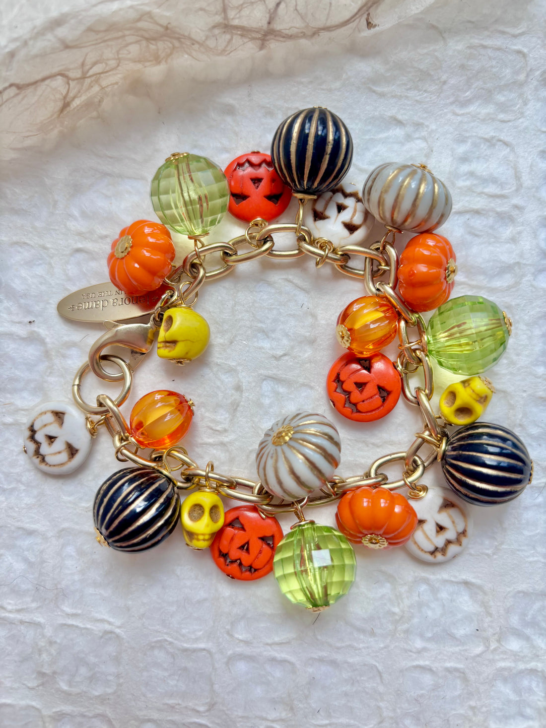 Pumpkin King Halloween Bracelet