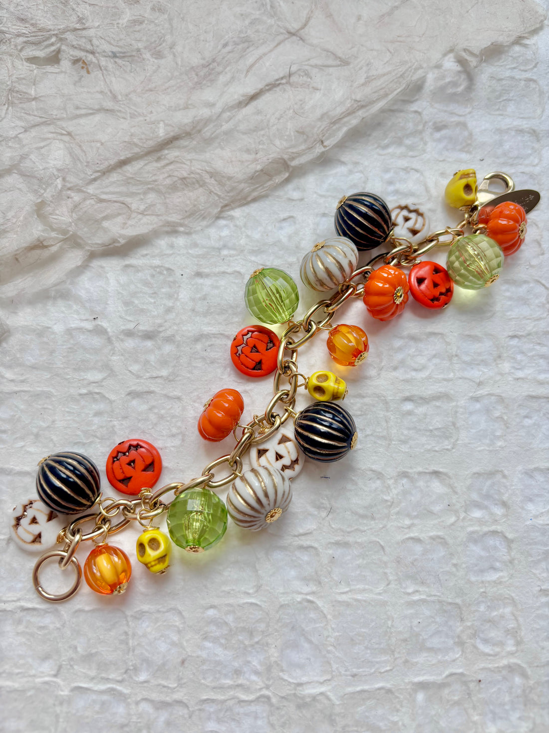 Pumpkin King Halloween Bracelet