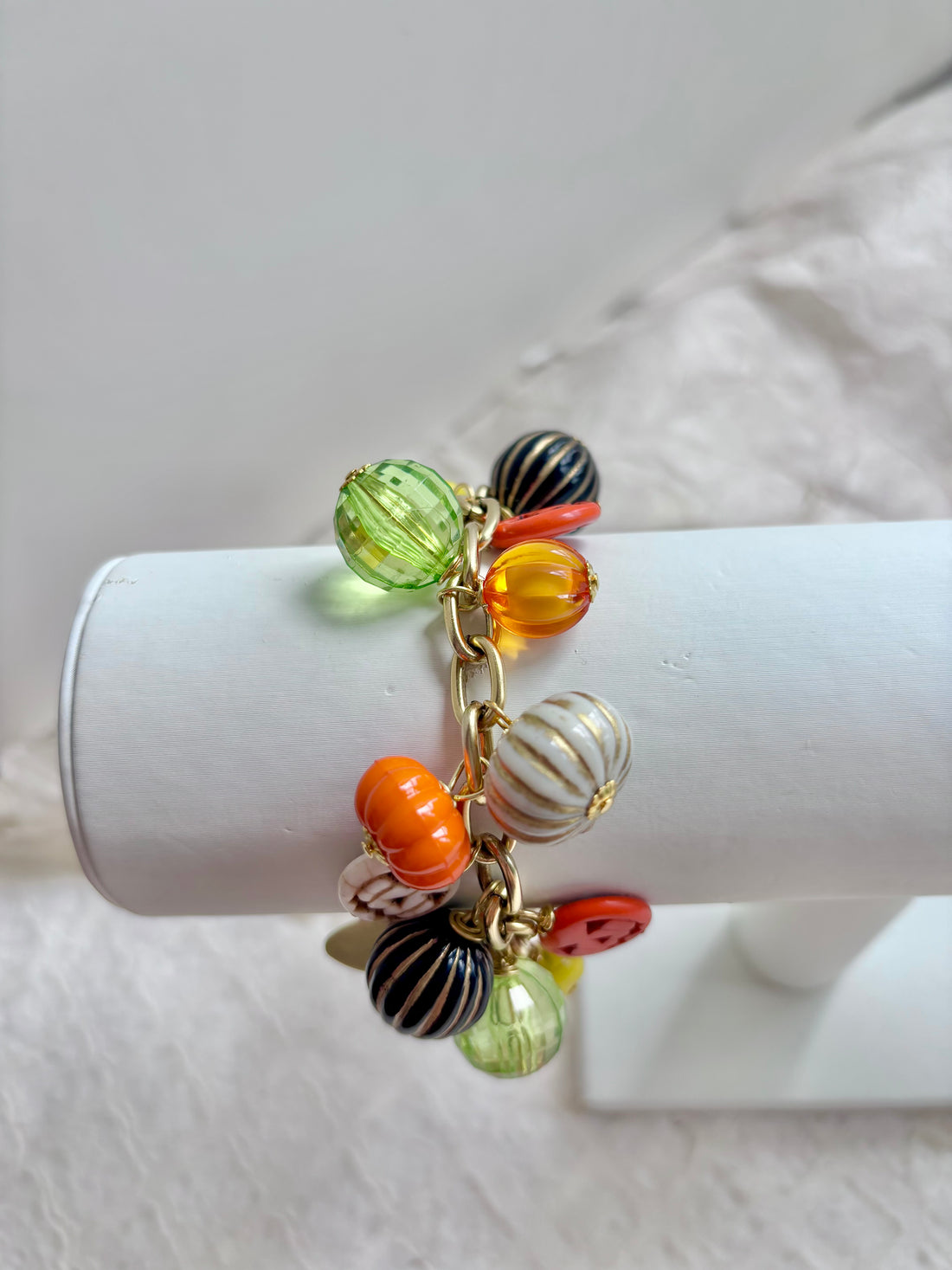 Pumpkin King Halloween Bracelet