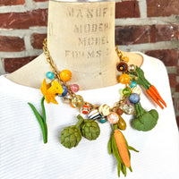 Garden Vegetable Necklace