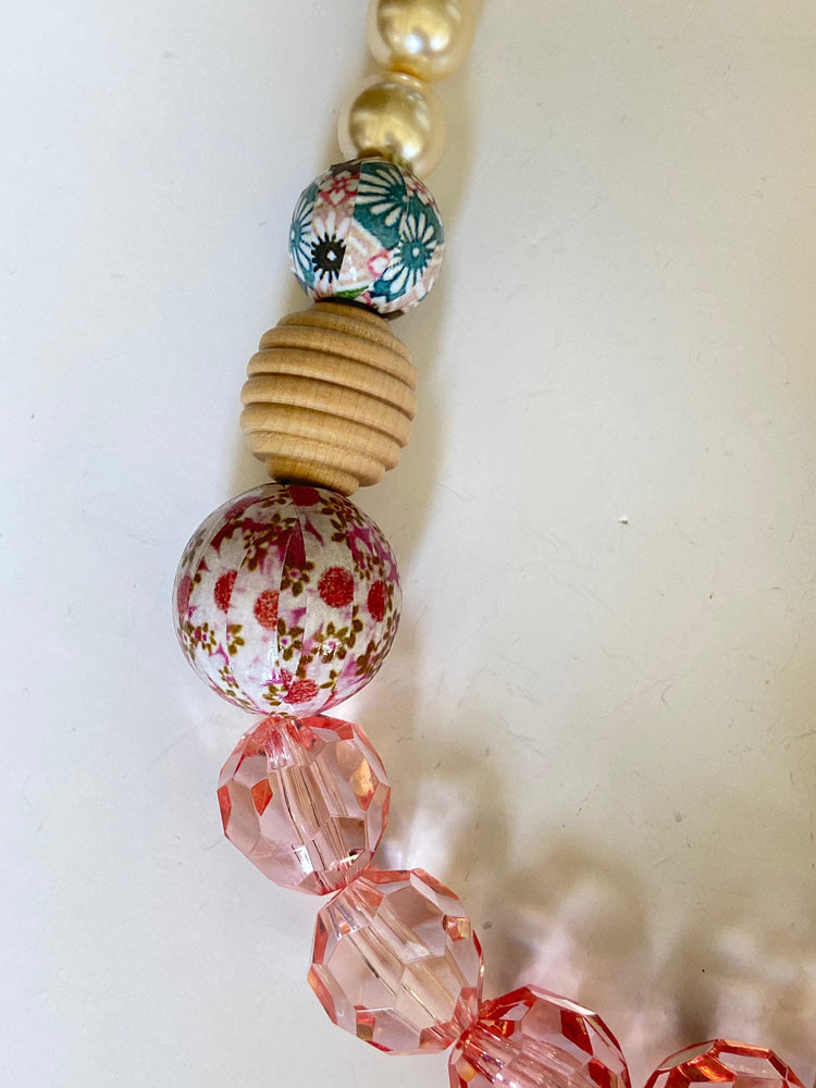 Cotton Candy Statement Necklace