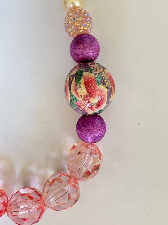 Cotton Candy Statement Necklace