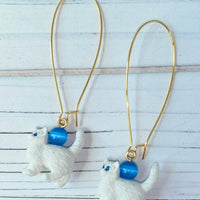 Miniature Cat Earrings