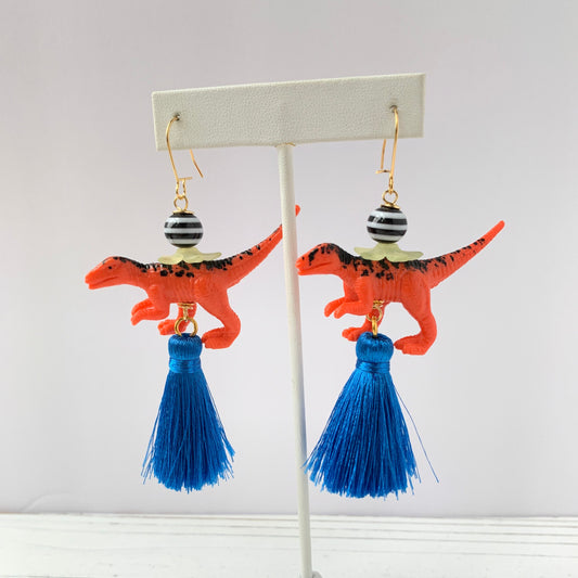 Coelophysis Dinosaur Earrings