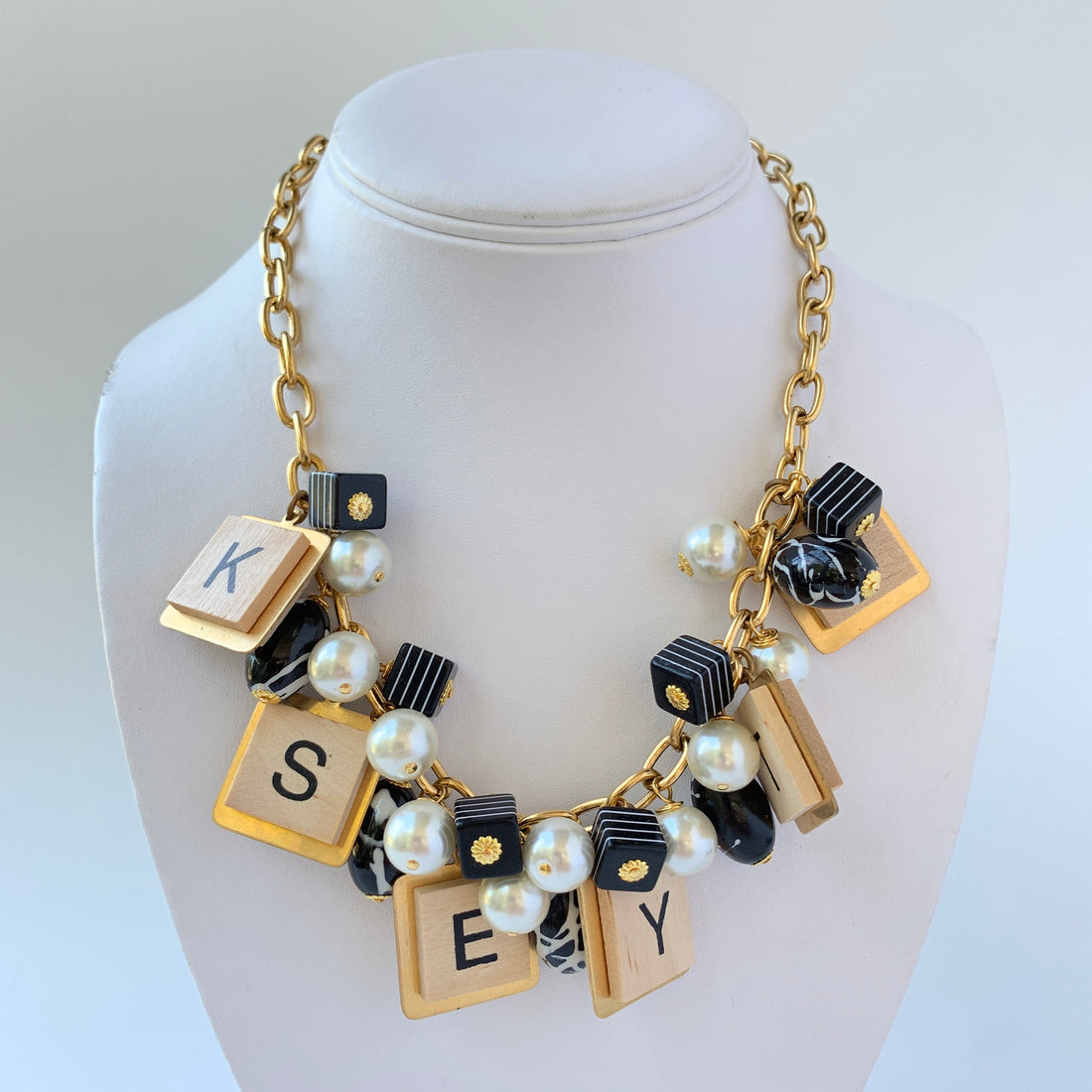 Word Play Charm Necklace