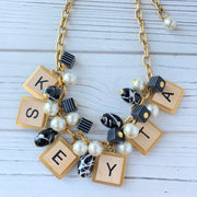 Word Play Charm Necklace