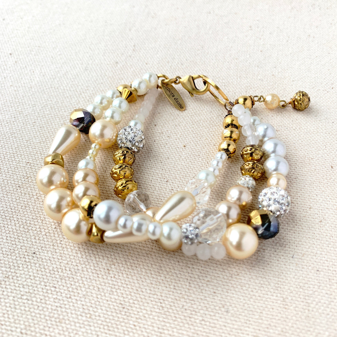 Multi Strand Pearl Bracelet