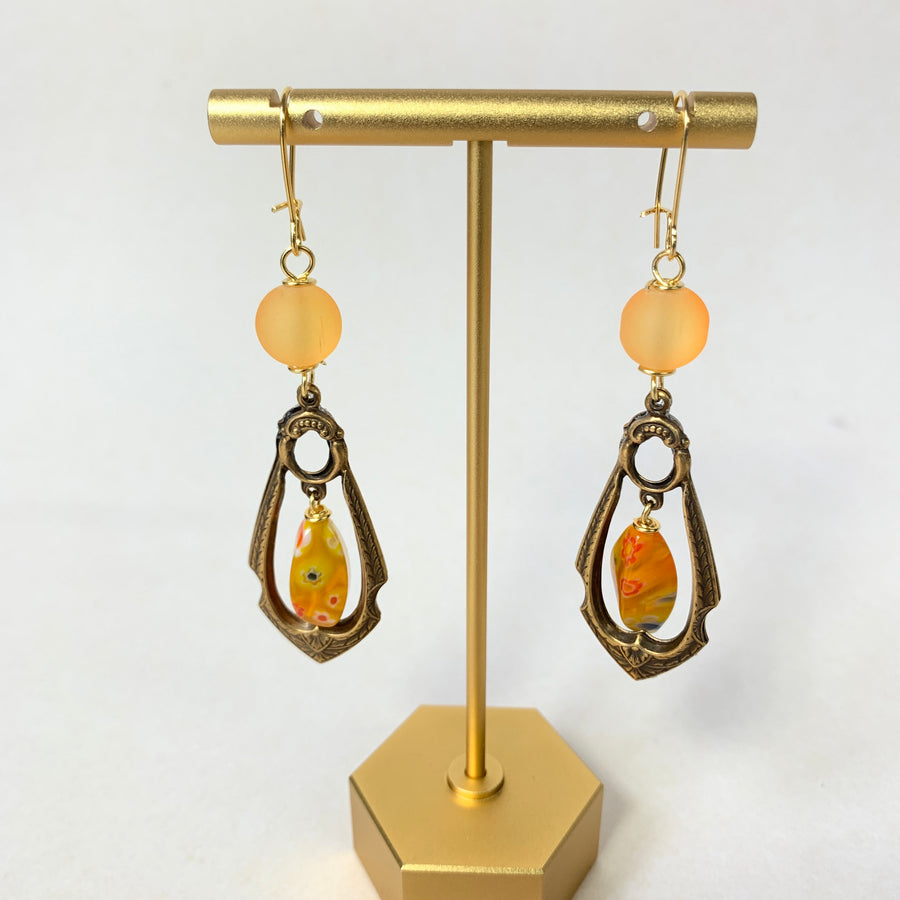 Lenora Dame Sunrise Drop Earrings