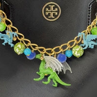 NEW DESIGN! Lenora Dame Dragon Chain Bag Charm