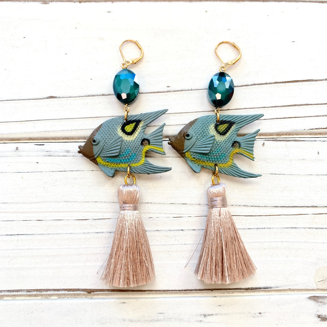 Lenora Dame Tropical Fish Earrings