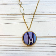 Indigo Locket Necklace