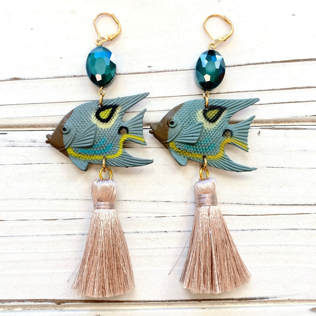 Lenora Dame Tropical Fish Earrings