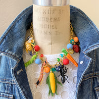 Lenora Dame Garden Bugs Necklace