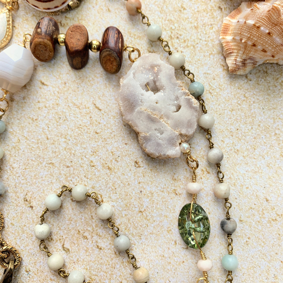 Lenora Dame Beachcomber Found Treasures Necklace