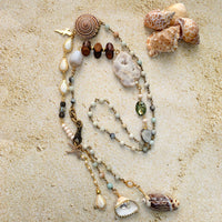 Lenora Dame Beachcomber Found Treasures Necklace