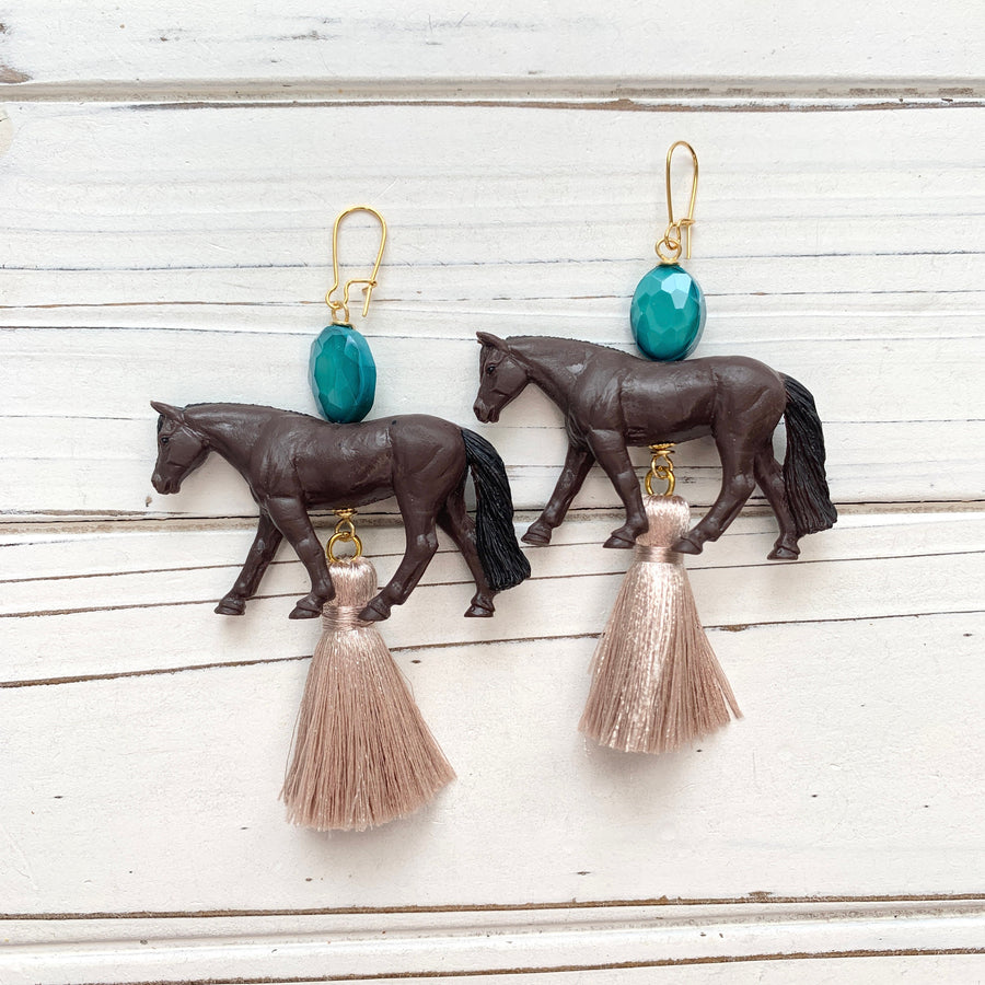 Horse Earrings - 4 Horse Options