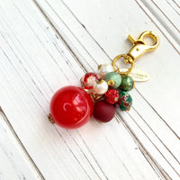 Christmas Bulb Purse Charm