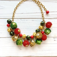 Sequin Christmas Eve Necklace