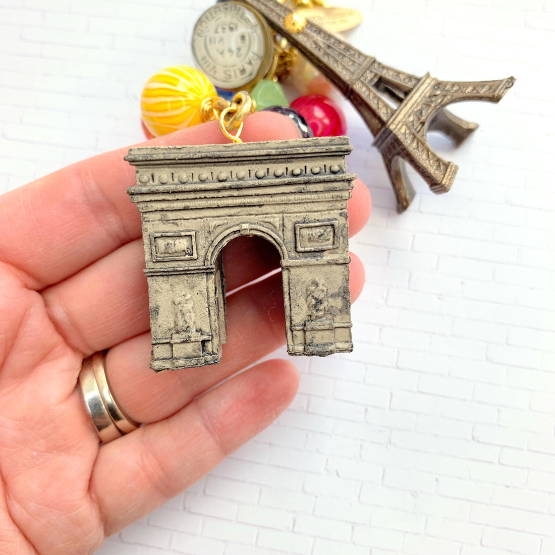 Icons of Paris Bag Charm