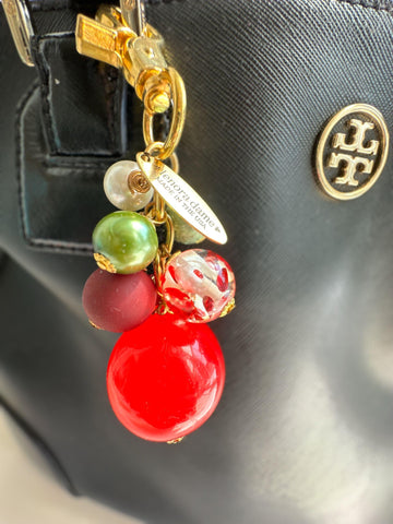 Christmas Bulb Purse Charm