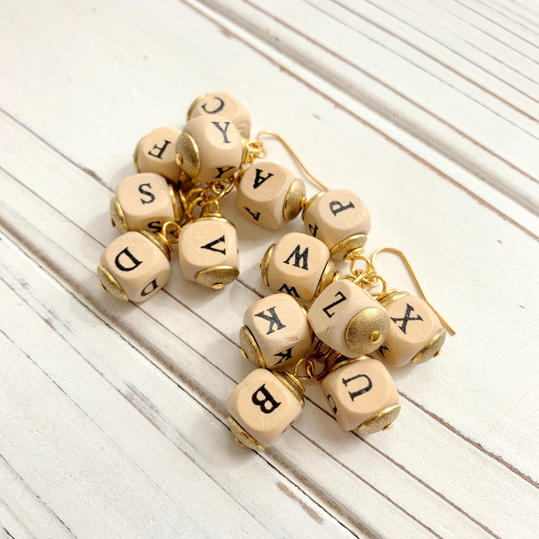 Classic Alphabet Earrings