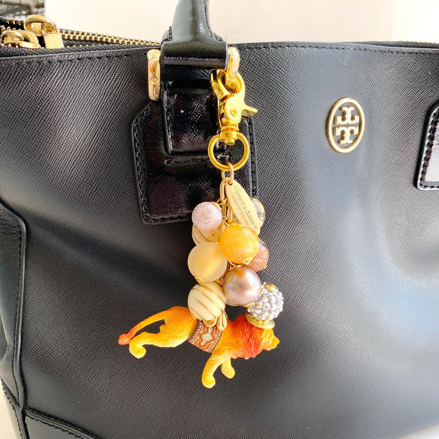 Circus Lion Bag Charm