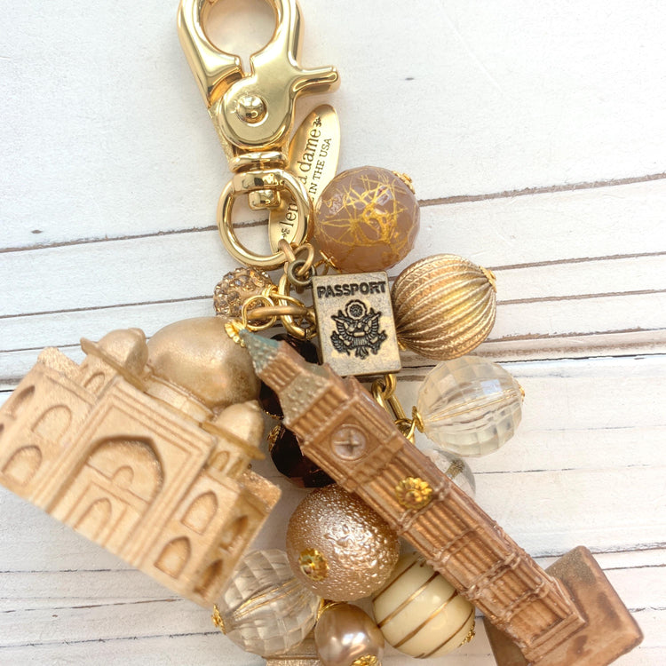 World Traveler Bag Charm