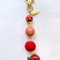 Lenora Dame Apple Purse Charm