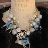 Lenora Dame Winter Wonderland Christmas Necklace