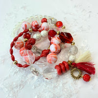 Peppermint Stretch Bracelet Set