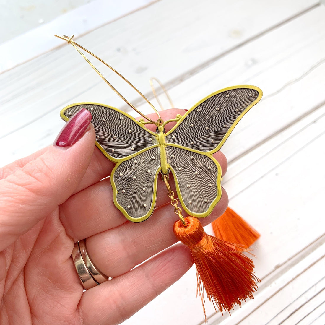 Monarch Butterfly Earrings