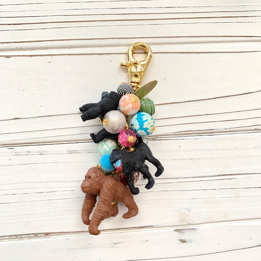 Monkey Business Bag Charm