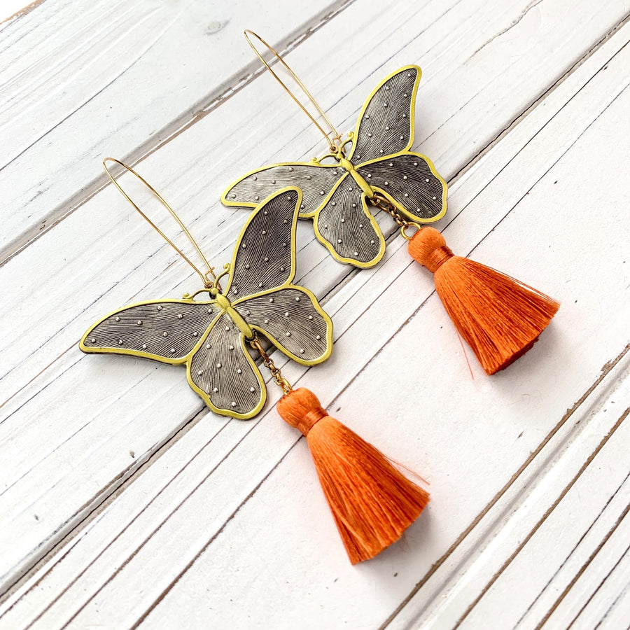 Monarch Butterfly Earrings