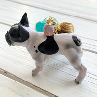 Lenora Dame French Bulldog Bag Charm