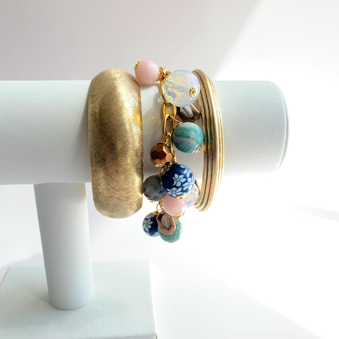 Handmade beaded bracelet. Lenora Dame bracelet.