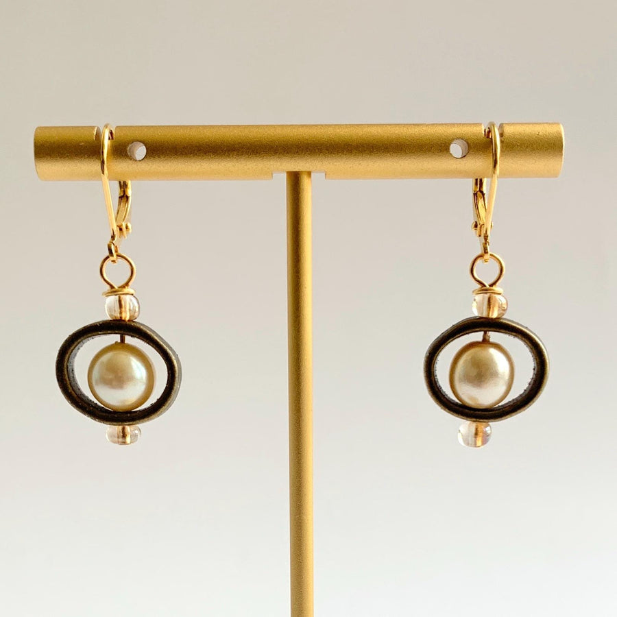 Dainty Pearl Drop Earrings