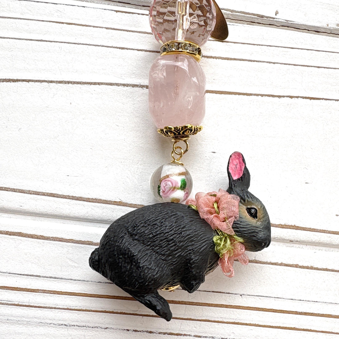Lenora Dame Bunny Bag Charm