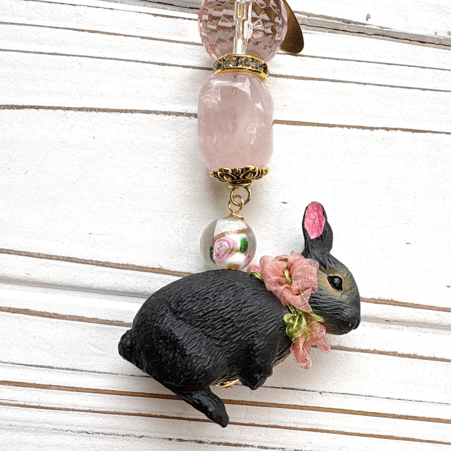Lenora Dame Bunny Bag Charm