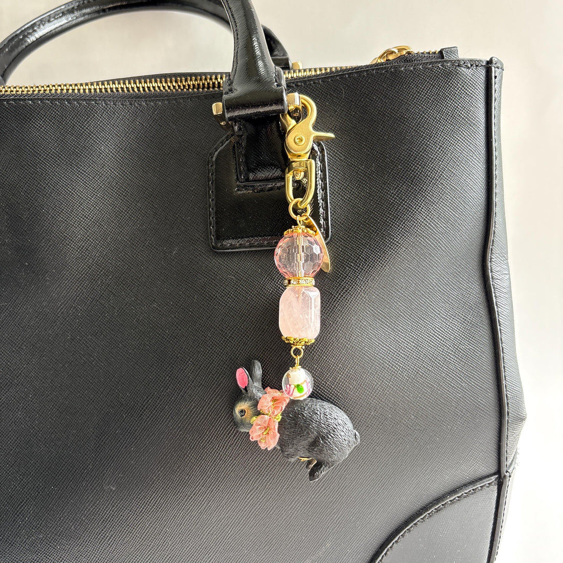 Lenora Dame Bunny Bag Charm