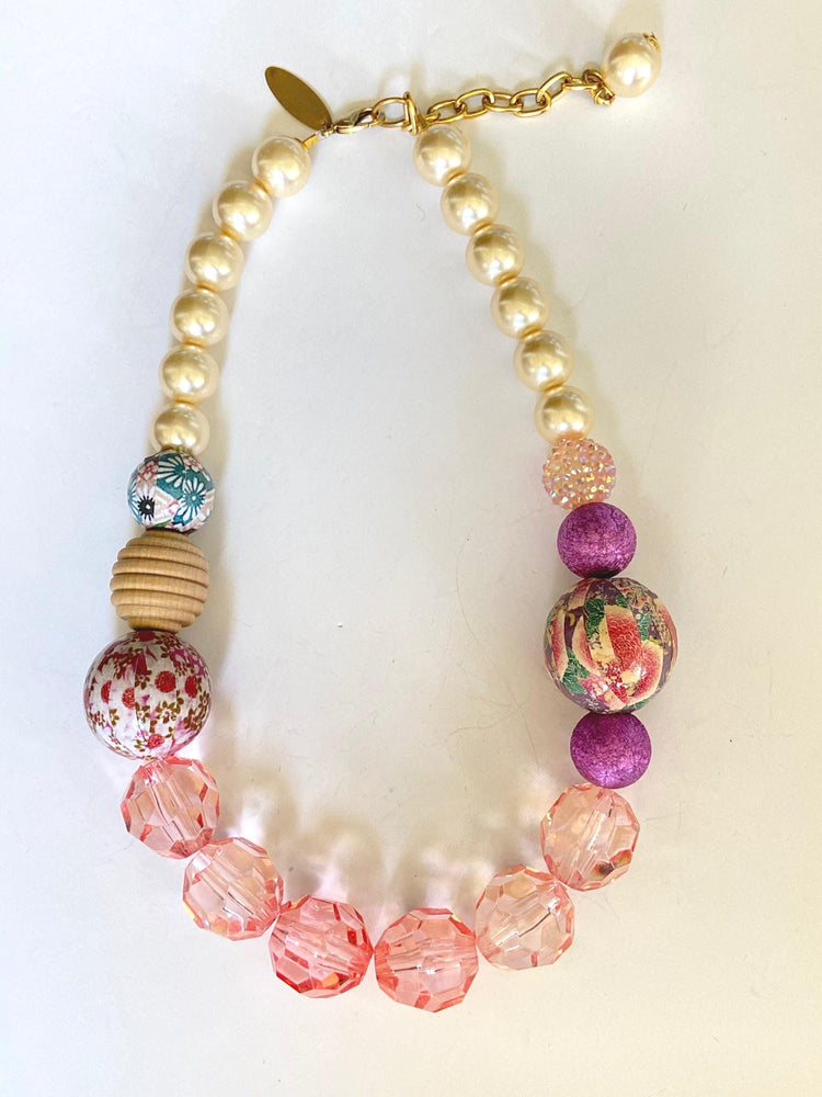 Cotton Candy Statement Necklace