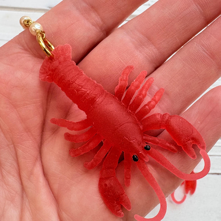 Lenora Dame Lobster Earrings
