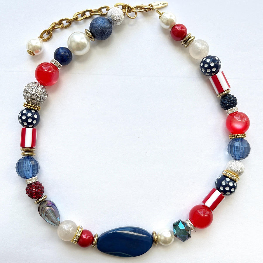 Americus Agate Statement Necklace