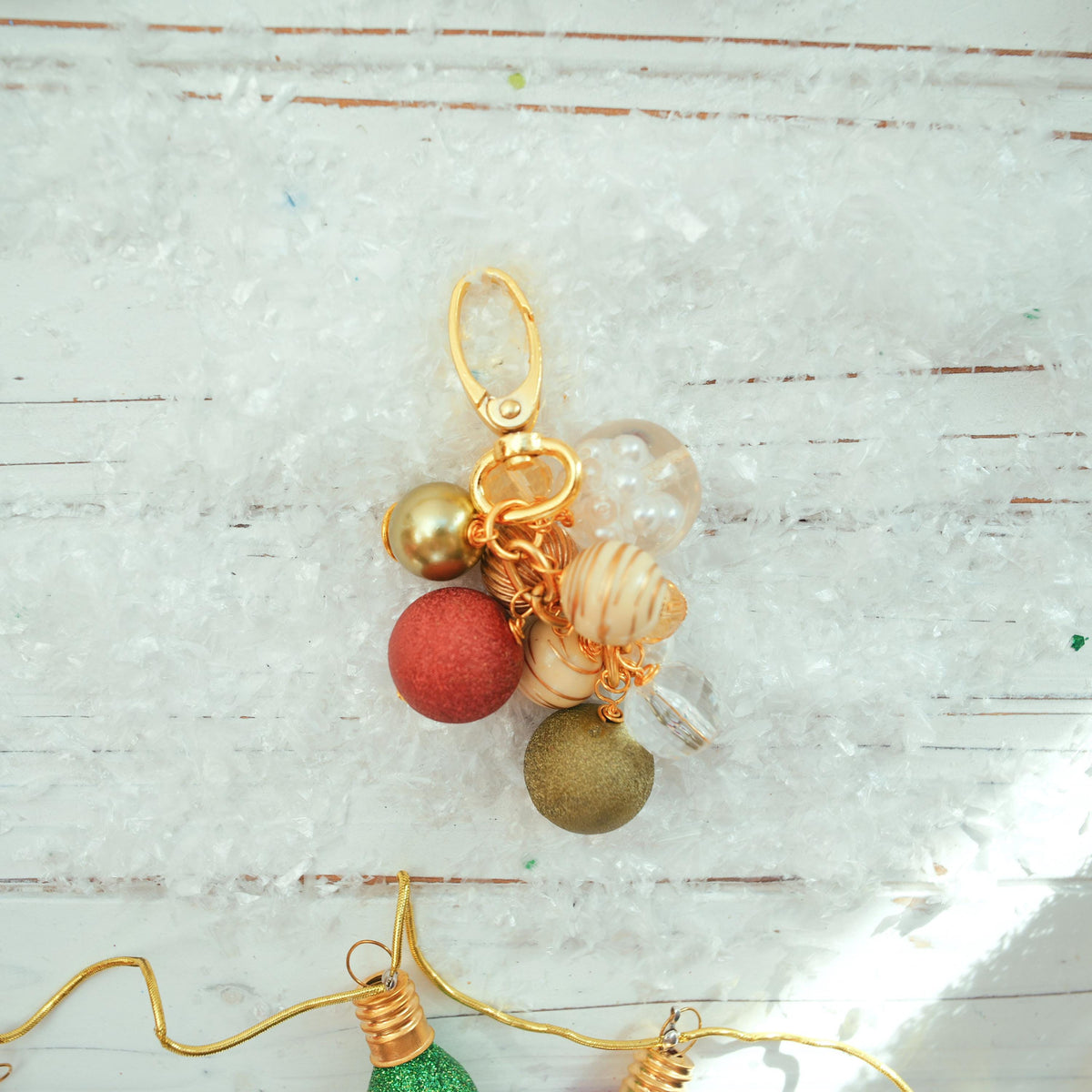 Lenora Dame Christmas Bauble Key Chain