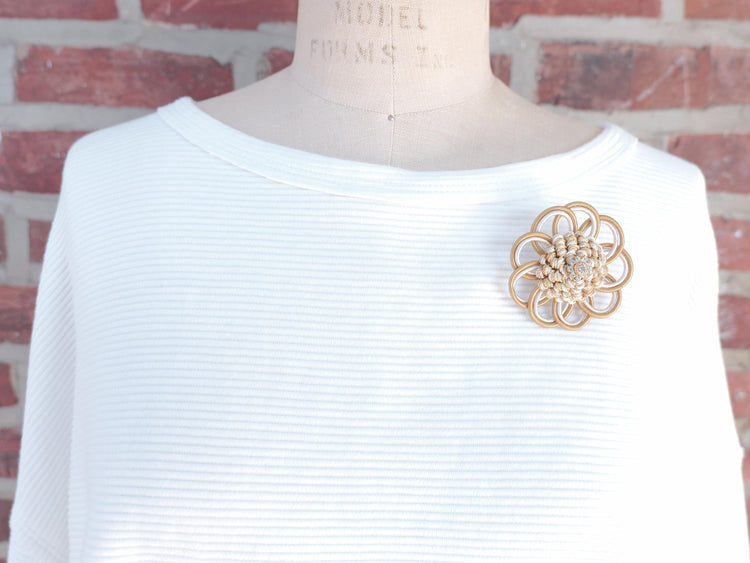 Lenora Dame One-of-a-Kind holiday brooch